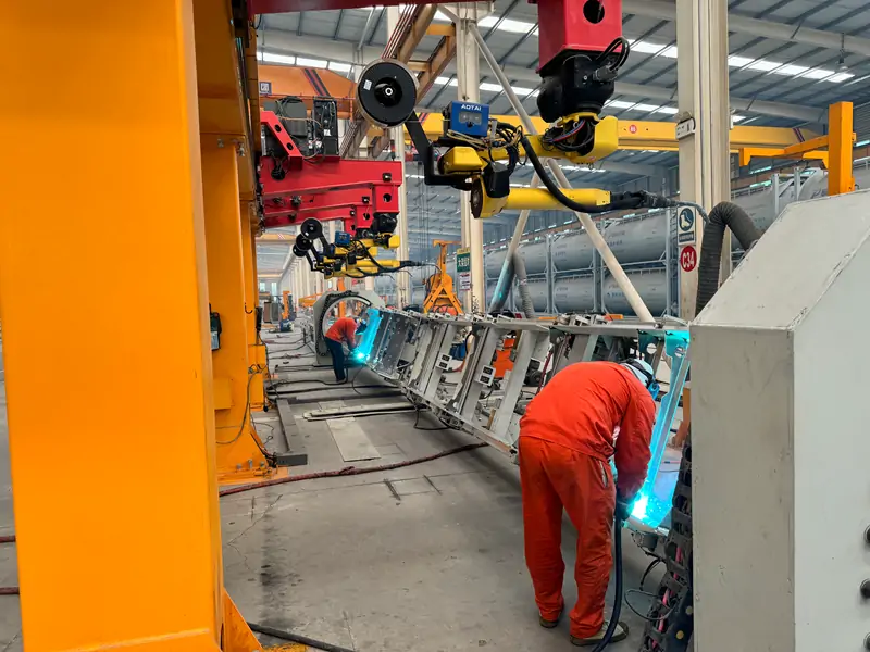 Fábrica de semirreboques-tanque para combustível