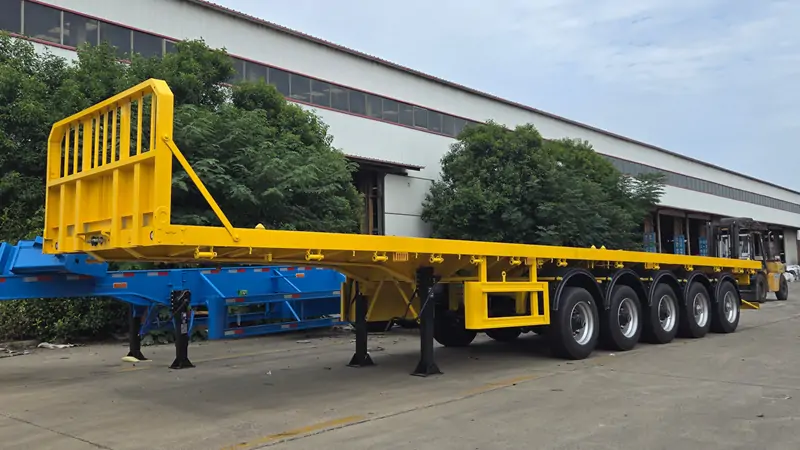 5 Axles Flatbed Trailer