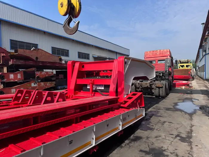 4 Axle Detachable Gooseneck Semi Trailer (4)