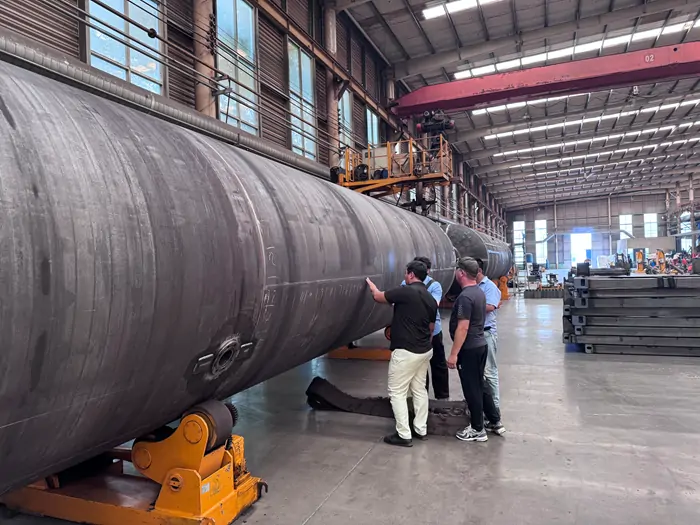 Kazakh Customers Visit CHIV Factory To Buy LPG Tanker Trailer 2