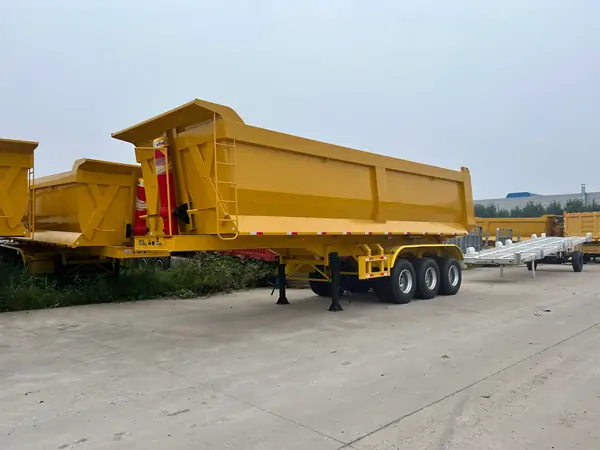 3 Axle Dump Semi Trailer 3