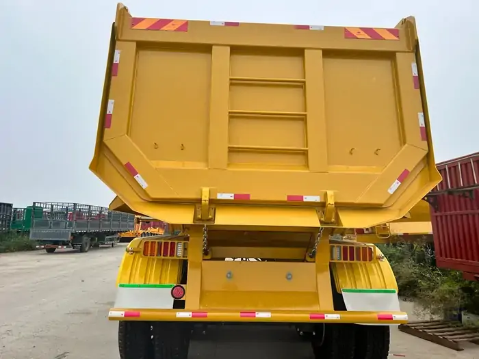 3 Axle Dump Semi Trailer 5_副本