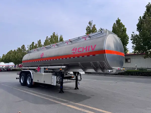 2 Axle Petrol Tanker Semi Trailer