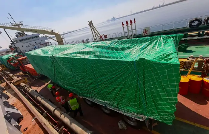 3 Axle Dump Trailer Manufactured by INTAI Is Being Shipped