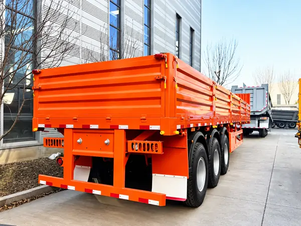 3 Axle Sidewall Semi Trailer 2