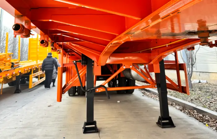 3 Axle Sidewall Semi Trailer 3