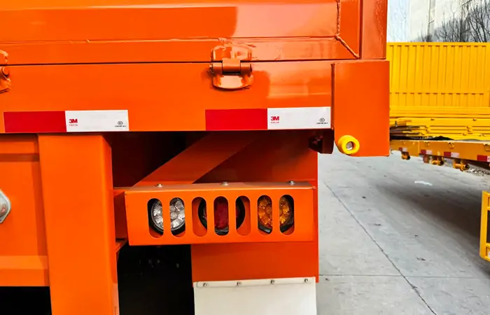 3 Axle Sidewall Semi Trailer 4