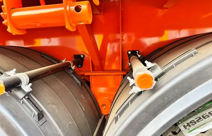 3 Axle Sidewall Semi Trailer 6