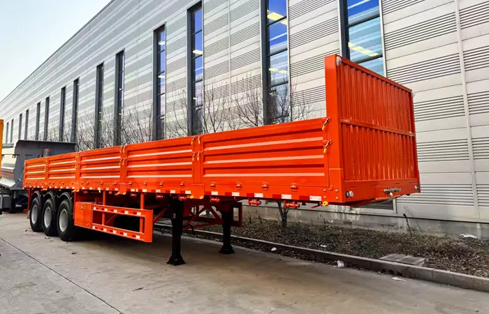3 Axle Sidewall Semi Trailer 7