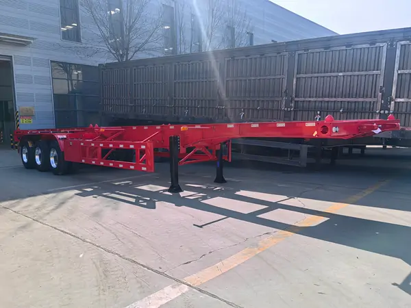 3 Axle Skeleton Semi Trailer 2