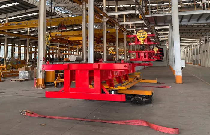 3 Axle Skeleton Semi Trailer 8