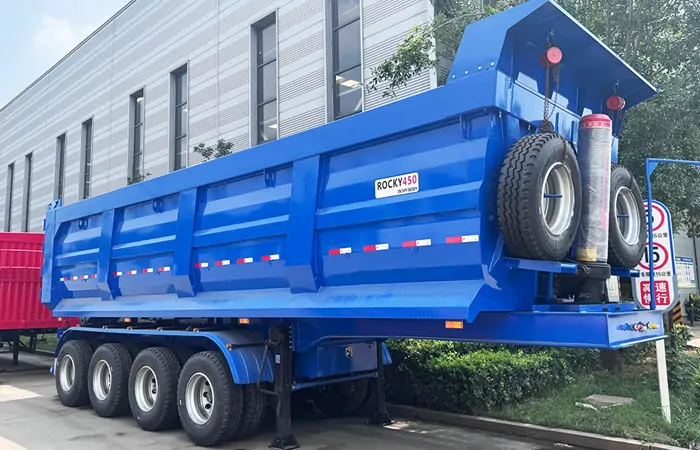 4 Axle U Shape Dump Trailer 3