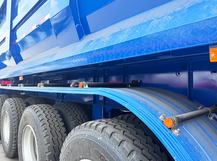 4 Axle U Shape Dump Trailer 7