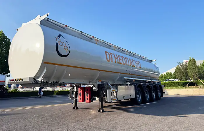 4 Axle 35,000L Oil Tanker Semi Trailer 6
