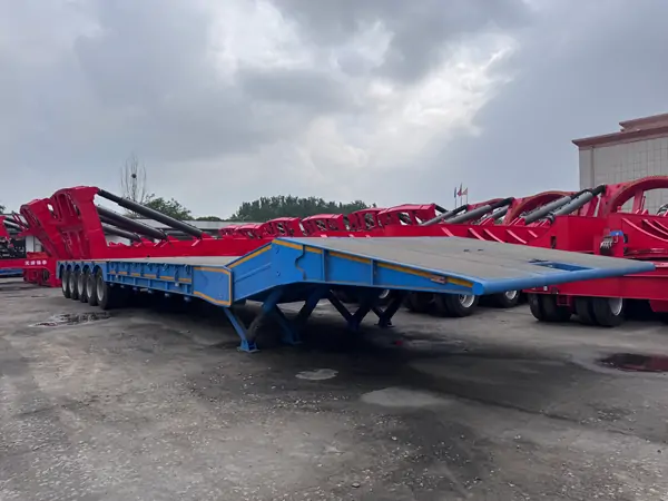 5 Axle Folding Gooseneck Trailer 2