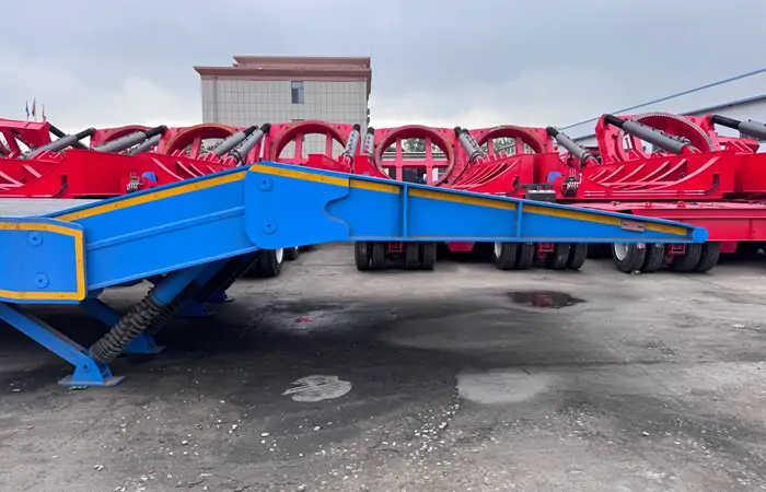 5 Axle Folding Gooseneck Trailer 6