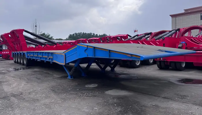 5 Axle Folding Gooseneck Trailer 8