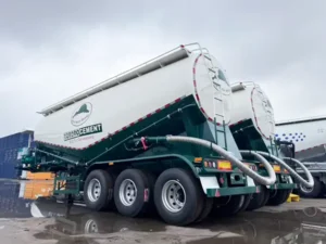 3 Axle Cement Bulker Trailer Shipped To DRC