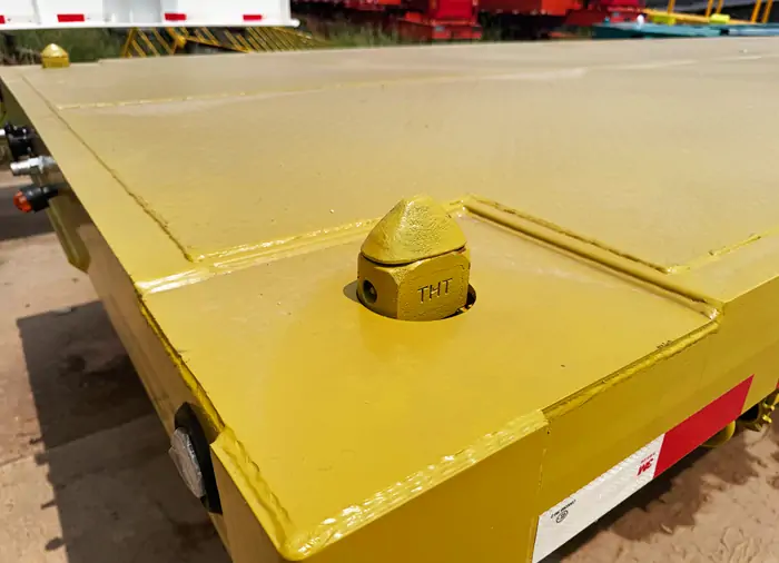 3 Axle Flatbed Semi Trailers Shipped To Rwanda 5