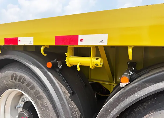 3 Axle Flatbed Semi Trailers Shipped To Rwanda 6