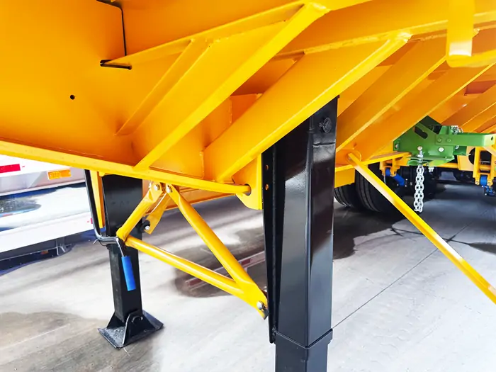 4 Axle Flatbed Semi Trailer for sale