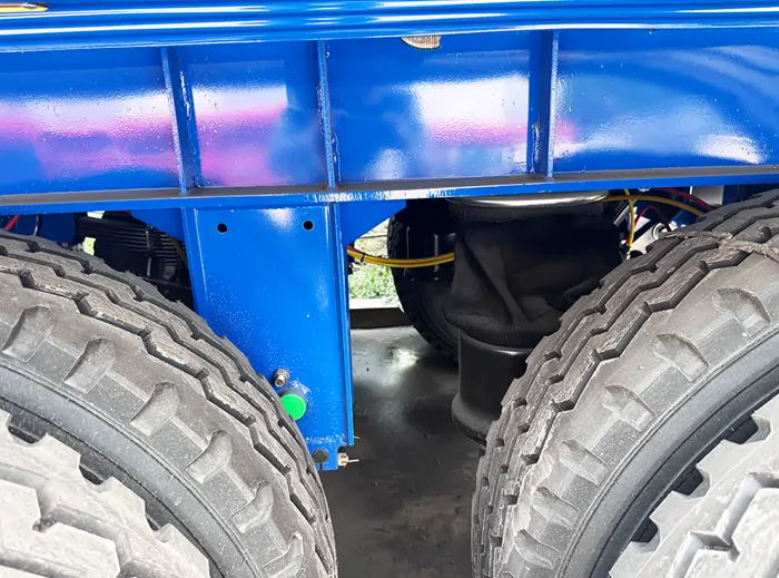 35CBM Tipper Semi Trailer Shipped To Uganda 5