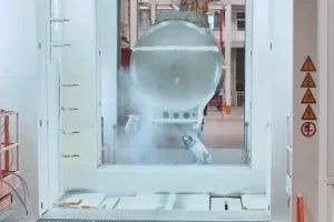 Trailer powder coating